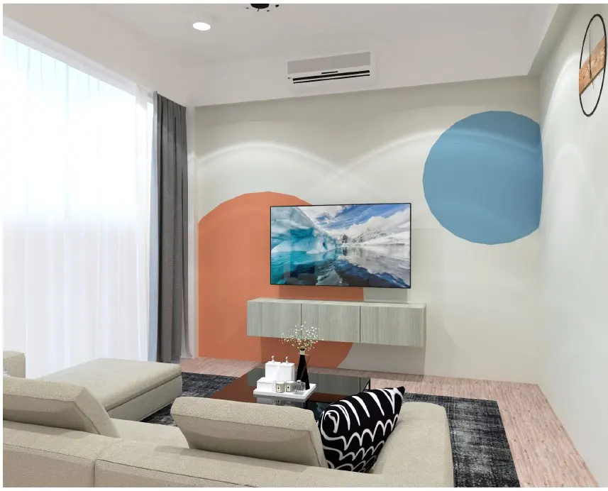 Zaques Hotel Room 2 3D Drawing
